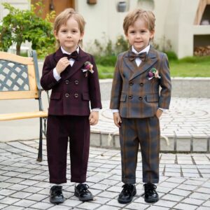 Boys' Premium Tweed Formal Suit